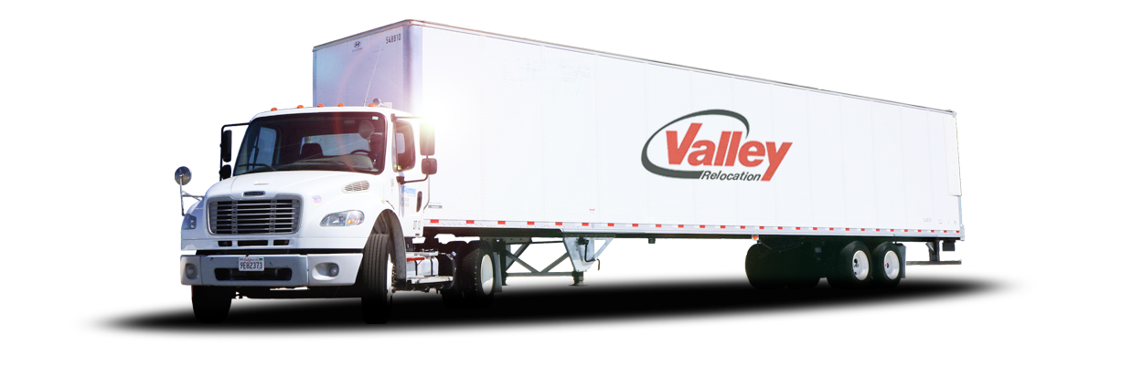 Valley Relocation Moving Semi Truck San Francisco Office Business Movers Truck