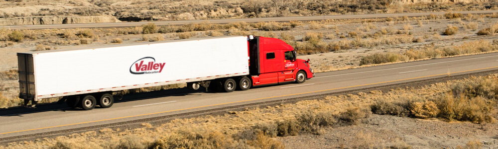 National and International transport logistics fleet truck