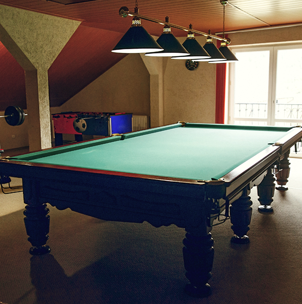 Pool Table include in site survey moving job walk