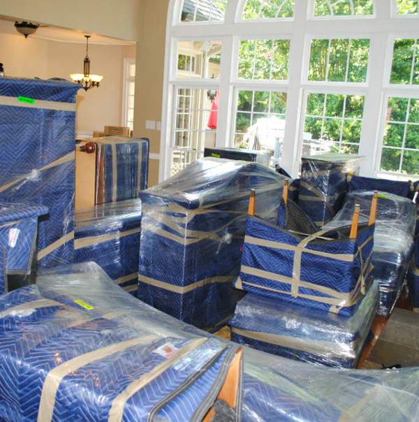 San Jose Silicon Valley Movers complete packing at household